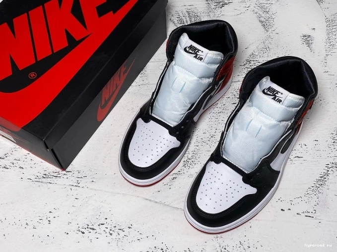 Black 1 Air Toe High Satin Jordan Retro CD0461-016 0727